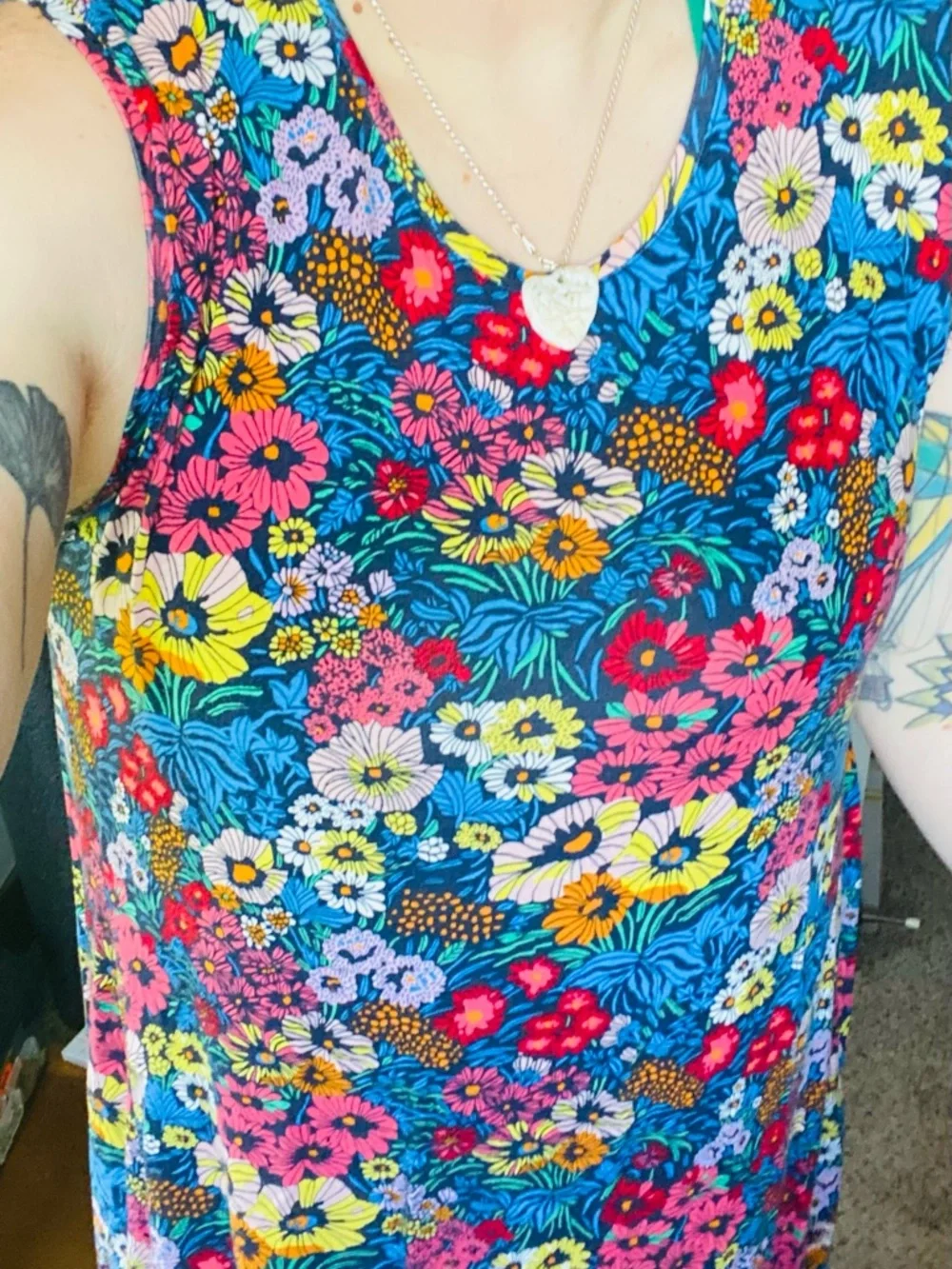 Style & Co. Multi-Color Floral Print Top - Picture 2 of 5